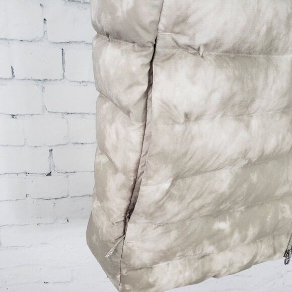 Lululemon Navigation Stretch Down Vest Size XXL Mesosphere White Opal Raw Linen - Picture 3 of 8